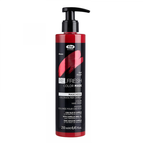 LISAP Маска оттеночная для волос, красный / Re.fresh Color Mask 250 мл