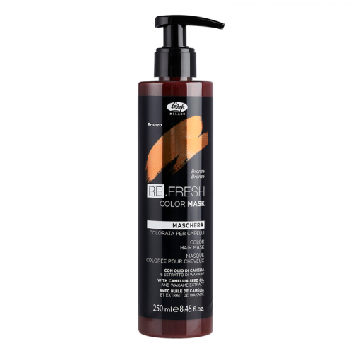 LISAP Маска оттеночная для волос, бронзовый / Re.fresh Color Mask 250 мл