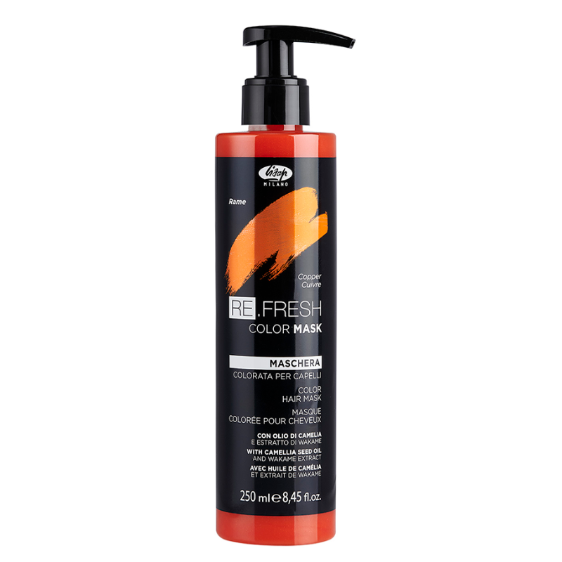 LISAP Маска оттеночная для волос, медный / Re.fresh Color Mask 250 мл