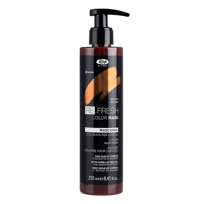 LISAP Маска оттеночная для волос, бронзовый / Re.fresh Color Mask 250 мл