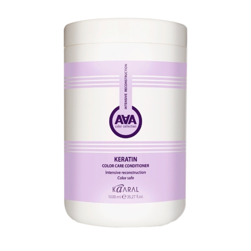 KAARAL Кондиционер кератиновый для восстановления окрашенных волос / AAA KERATIN COLOR CARE 1000 мл