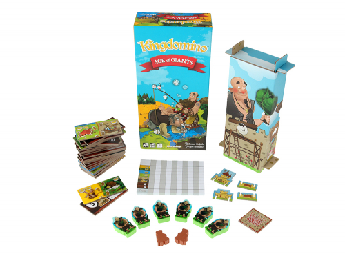 Настольная игра Лоскутное королевство: Век великанов (Kingdomino Age of Giants, дополнение)