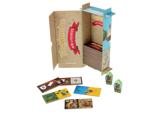 Настольная игра Лоскутное королевство: Век великанов (Kingdomino Age of Giants, дополнение)