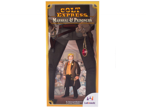 Настольная игра Кольт Экспресс: Маршалы и заключенные (Colt Express: Marshal and Prisoners, дополнение)