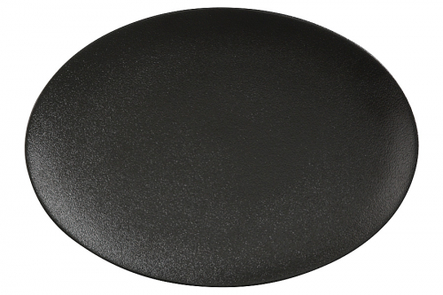 Тарелка овальная Икра черная, 30х22 см, 56542