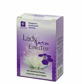 LadyFactor EstroTest восстановление баланса эстрогенов и прогестерона. Профилактика нарушений эндометрия и молочных желез