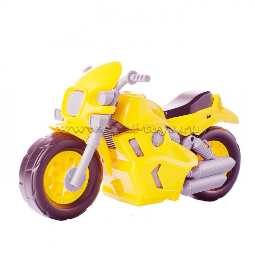 Мотоцикл Спорт Желтый