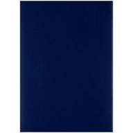 Папка адресная OfficeSpace, (без надписей), А4, бумвинил, синяя, инд. упаковка, 277211