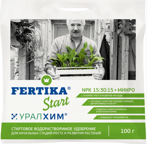 ФЕРТИКА СТАРТ NPK15-30-15+МИКРО 100