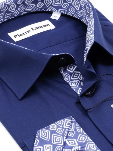 0233TECL Мужская классическая рубашка с длинным рукавом Elegance Classic