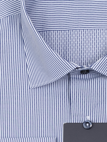 1647TCL Классическая прямая мужская рубашка с длинным рукавом Classic