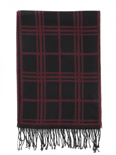 WV203 Полушерстяной мужской шарф