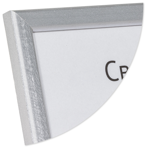 Рамка для сертификата Светосила 21x30 (A4) сосна с14 серебро, с пластиком