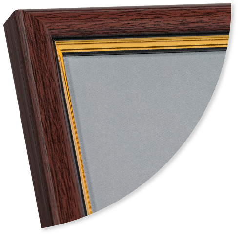 Рамка для сертификата Interior Office 21x30 (A4) 587 бук, со стеклом