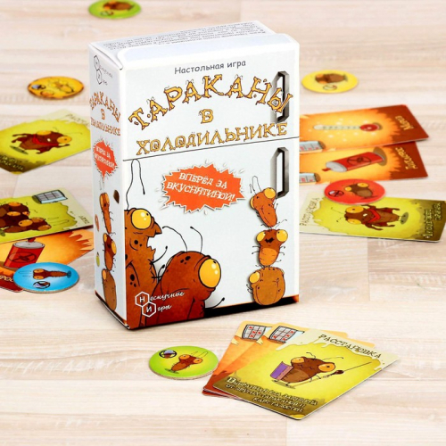 Настольная игра «Тараканы в холодильнике»