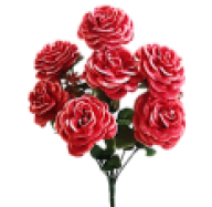 Букет роз,с добавками 7 голов, высота 56см, (штучные микс)