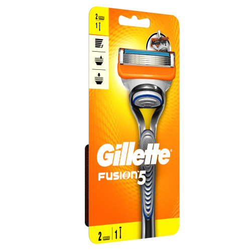 Gillette станок FUSION (Станок + 2 кассеты)