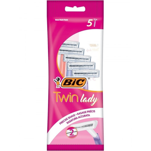 Bic Lady Twin станок однор. (пакет5шт)