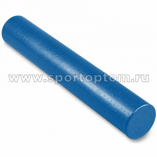 Ролик массажный для йоги INDIGO Foam roll (Валик для спины) IN023 90*15 см Синий