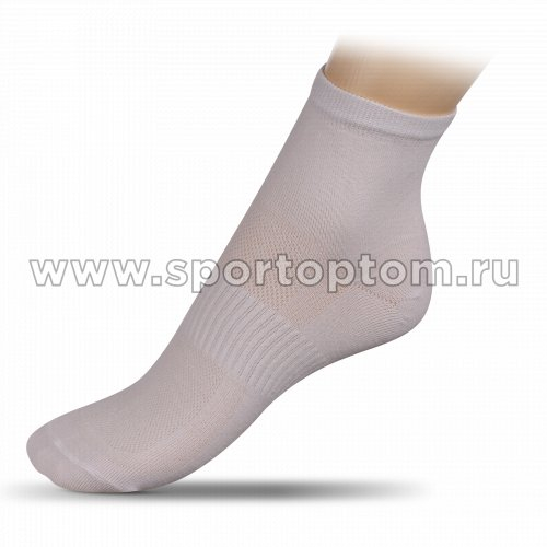 Носки спортивные средние хлопок ЛВ18-1 Белый