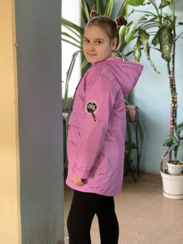 Куртка-ветровка для девочки арт. 4729