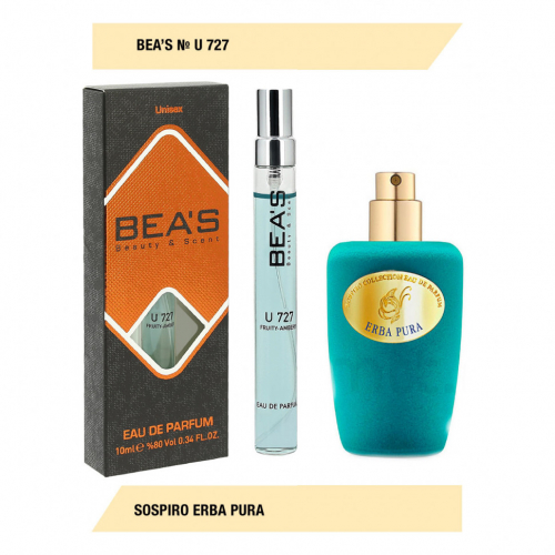 Компактный парфюм  Beas Sospiro Erba Pura Edp unisex 10 ml  арт. U 727