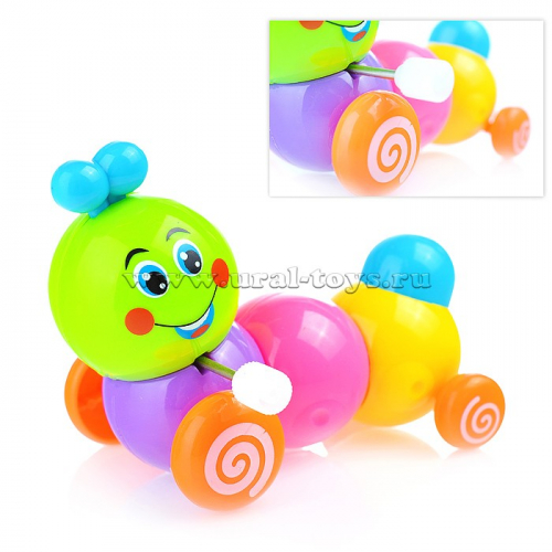Заводная игрушка Гусеничка 
