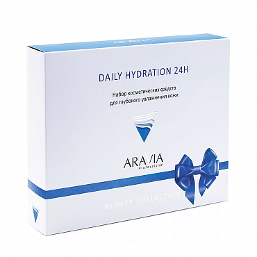 ARAVIA Набор для глубокого увлажнения кожи (спрей 150 мл, крем 100 мл, крем для глаз 50 мл) ARAVIA Professional Daily Hydration 24H