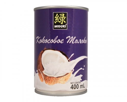   Кокосовое молоко MIDORI ж/б 400мл