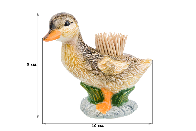 Вазочка под зубочистки 45 мл 10*5*9 см