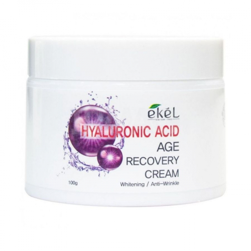 Ekel Крем для лица с гиалуроновой кислотой / Age Recovery Cream Hyaluronic Acid, 100 г