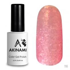 AСG116	Akinami Color Gel Polish Pink Glass