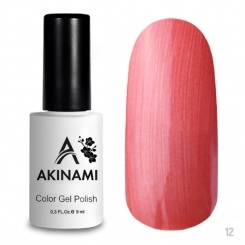 AСG012	Akinami Color Gel Polish Coral Pearl