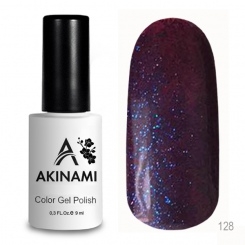 AСG128	Akinami Color Gel Polish Purple Fairy