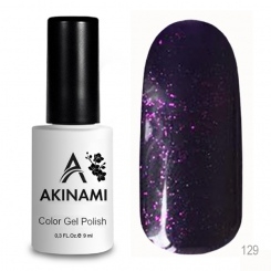 AСG129	Akinami Color Gel Polish Magic Violet