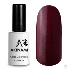 AСG024	Akinami Color Gel Polish Marsala Pearl