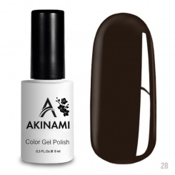 AСG028	Akinami Color Gel Polish Coffe