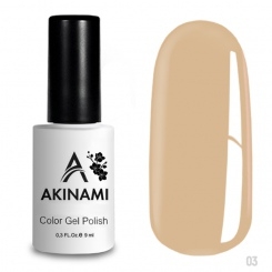 AСG003	Akinami Color Gel Polish Baked Milk