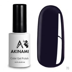 AСG070	Akinami Color Gel Polish Dark Ultramarine