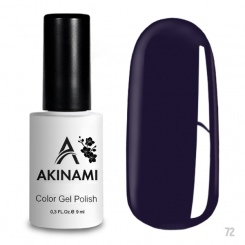AСG072	Akinami Color Gel Polish Indigo