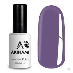 AСG078	Akinami Color Gel Polish Mauve Mist