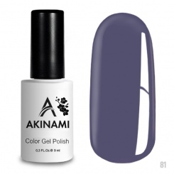 AСG081	Akinami Color Gel Polish Lilac Grey