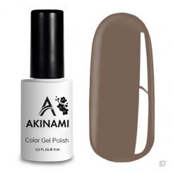 AСG087	Akinami Color Gel Polish Warm Taupe