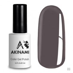 AСG089	Akinami Color Gel Polish Platinum Gray