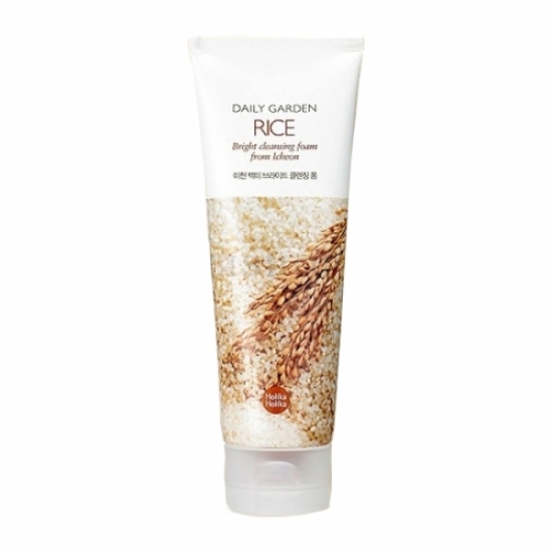 Очищающая пенка рис Daily Garden Rice Bright cleansing foam from Icheon 120мл