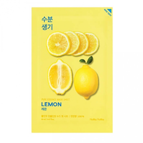 Тонизирующая тканевая маска лимон Pure Essence Mask Sheet Lemon 1шт