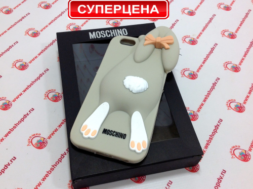 Чехол Moschino Violetta Rabbit для iPhone 6+  (цвета в ассортименте)