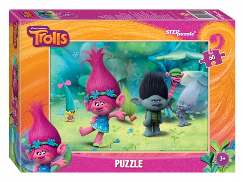 Пазлы 60 Trolls