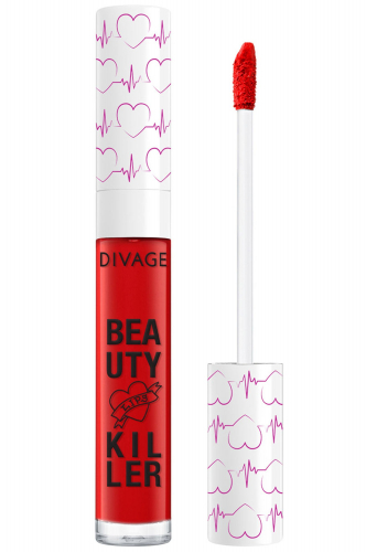 DIVAGE, Помада-блеск для губ Liquid Lipstick Beauty Killer т.04 5 мл DIVAGE