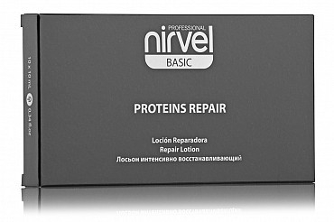 NIRVEL Лосьон интенсивно восстанавливающий, питательный с протеинами пшеницы для сухих и поврежденных волос / PROTEINS REPAIR LOTION 10*10 мл
